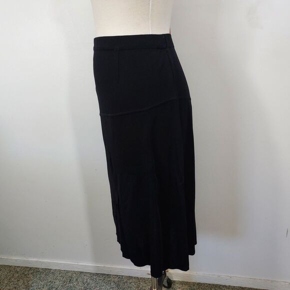 Exclusively Misook Skirt Womens 1X Black Aline Pull On Stretch Elastic Waist - Picture 4 of 12
